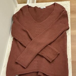 Tentree sweater. Size M. Mesa Red